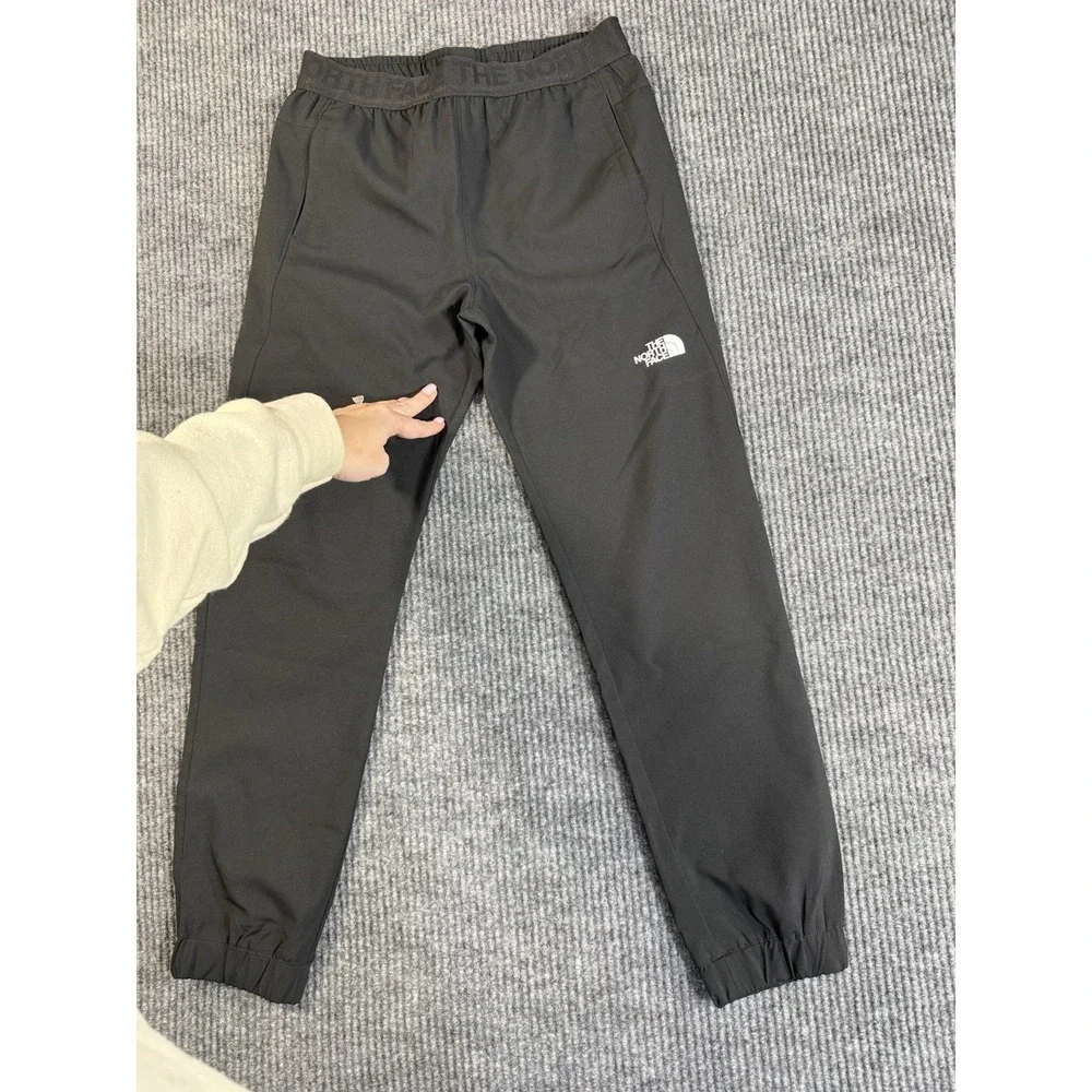 The North Face FlashDry‎ Boys Black Jogger Pants Size 12 Polyester Activewear
